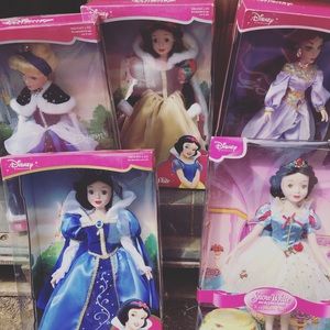 Disney porcelain dolls